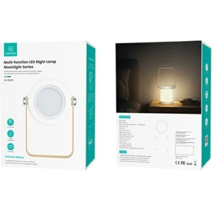 Kup Többfunkciós LED éjjeli lámpa USAMS fehér/ZB249YH01 - USA783WHT - {ean13} - Sklep Home Screen