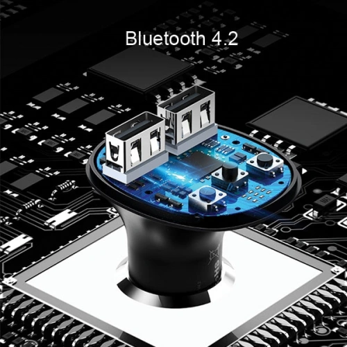 Buy Transmitter FM USAMS C11, Bluetooth, MP3, 2xUSB 2,1A black US-CC062 - USA784BLK - {ean13} - Home Screen Store Europe