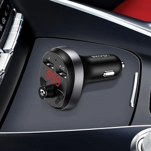 Buy Transmitter FM USAMS C11, Bluetooth, MP3, 2xUSB 2,1A black US-CC062 - USA784BLK - {ean13} - Home Screen Store Europe