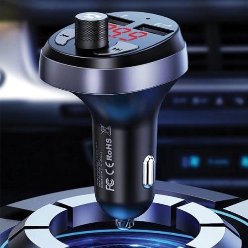 Kup FM-Transmitter USAMS C11, Freisprecheinrichtung, Bluetooth, MP3, 2xUSB 2,1A schwarz/black CC62GC01 - USA784BLK - {ean13} - Sklep Home Screen
