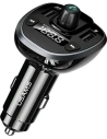 FM transmitter USAMS C21, hands-free set, Bluetooth 5.0, MP3, 2xUSB 3,4A černý/black CC115GC01