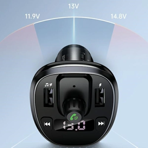 Kup FM-Transmitter USAMS C21, Freisprecheinrichtung, Bluetooth 5.0, MP3, 2xUSB 3,4A schwarz/black CC115GC01 - USA785BLK - {ean13} - Sklep Home Screen