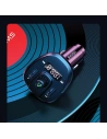 Kup FM-Transmitter USAMS C21, Freisprecheinrichtung, Bluetooth 5.0, MP3, 2xUSB 3,4A schwarz/black CC115GC01 - USA785BLK - {ean13} - Sklep Home Screen