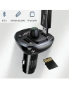 Kup Transmițător FM USAMS C21, kit hands-free, Bluetooth 5.0, MP3, 2xUSB 3,4A negru/black CC115GC01 - USA785BLK - {ean13} - Sklep Home Screen