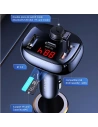 Kup FM-Transmitter USAMS C25 50W, Freisprecheinrichtung, Bluetooth, MP3, 2xUSB / USB-C schwarz/black CC143TC01 - USA786BLK - {ean13} - Sklep Home Screen