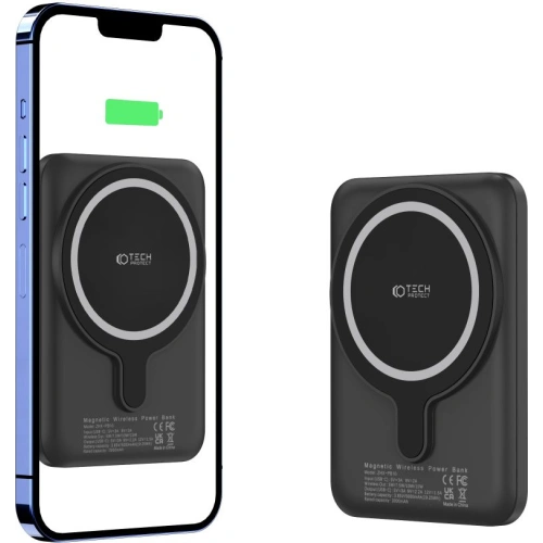 Kup Powerbank MagSafe Tech-Protect PB10 LifeMag 5000mah Negru - THP1281BLK - {ean13} - Sklep Home Screen