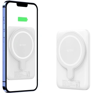 Buy Tech-Protect PB10 LifeMag Powerbank MagSafe 5000mah White - THP1282WHT - {ean13} - Home Screen Store Europe