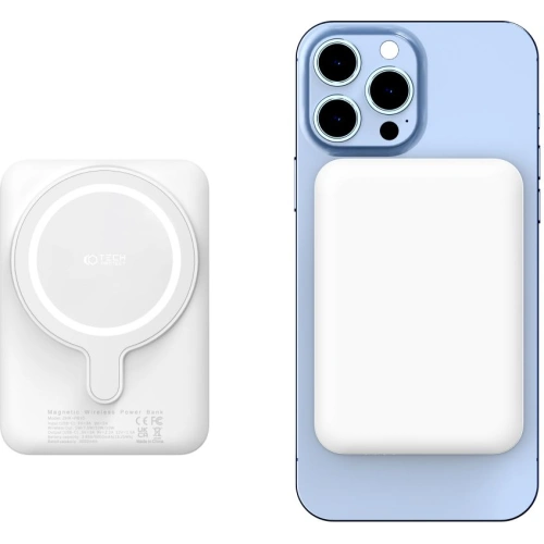 Kup Powerbank MagSafe Tech-Protect PB10 LifeMag 5000mah Bílá - THP1282WHT - {ean13} - Sklep Home Screen