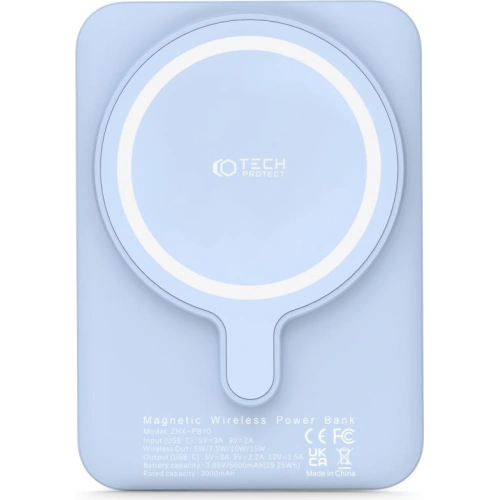Kup Powerbank MagSafe Tech-Protect PB10 LifeMag 5000mah Blau - THP1283BLU - {ean13} - Sklep Home Screen