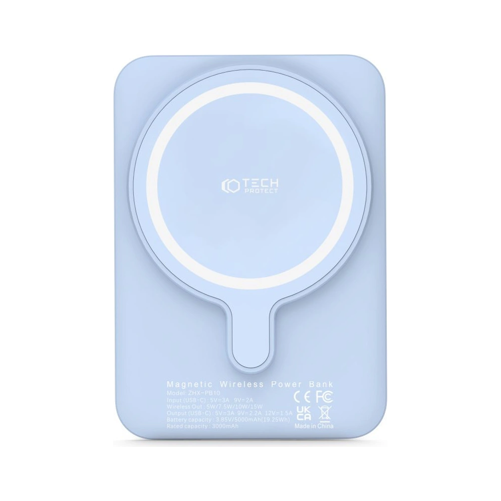 Powerbank MagSafe Tech-Protect PB10 LifeMag 5000mah Blue