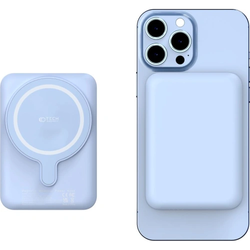 Kup Powerbank MagSafe Tech-Protect PB10 LifeMag 5000mah Blau - THP1283BLU - {ean13} - Sklep Home Screen