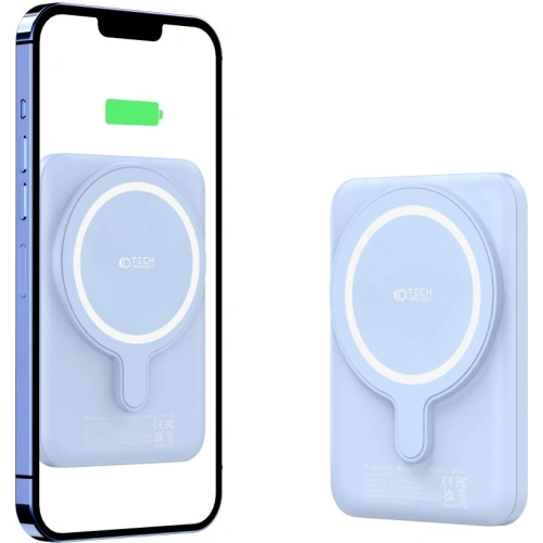Kup Powerbank MagSafe Tech-Protect PB10 LifeMag 5000mah Blau - THP1283BLU - {ean13} - Sklep Home Screen