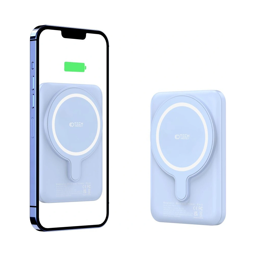 Powerbank MagSafe Tech-Protect PB10 LifeMag 5000mah Blue