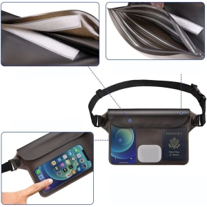 Kup Sáček vodotěsný Tech-Protect Universal Waterproof Pouch Clear - THP1284CL - {ean13} - Sklep Home Screen