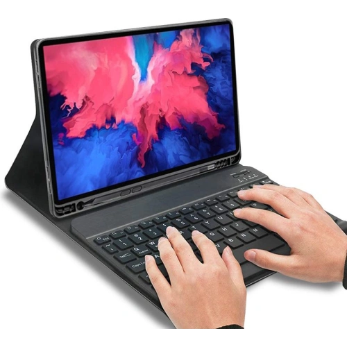 Kup Etui Tech-Protect Sc Pen + Keyboard Lenovo Tab M10 Plus 10.6 3rd Gen Fekete - THP1285 - {ean13} - Sklep Home Screen