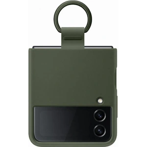 Kup Etui Samsung Galaxy Z Flip 4 EF-PF721TGEGWW zöld/khaki Szilikon Tok Gyűrű - SMG742 - {ean13} - Sklep Home Screen