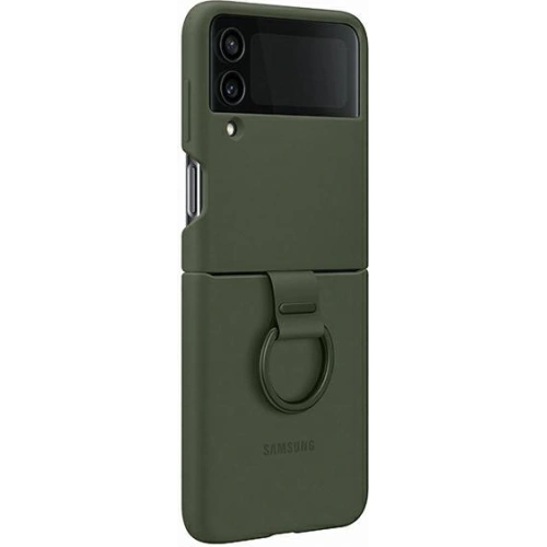 Kup Etui Samsung Galaxy Z Flip 4 EF-PF721TGEGWW zöld/khaki Szilikon Tok Gyűrű - SMG742 - {ean13} - Sklep Home Screen