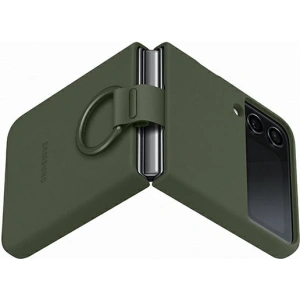 Kup Etui Samsung Galaxy Z Flip 4 EF-PF721TGEGWW zöld/khaki Szilikon Tok Gyűrű - SMG742 - {ean13} - Sklep Home Screen