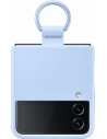 Etui Samsung Galaxy Z Flip 4 EF-PF721TLEGWW kék/arkitkék Szilikon Fedelet Gyűrű