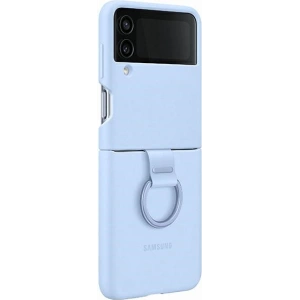 Case Samsung Galaxy Z Flip 4 EF-PF721TLEGWW blau/arctic blue Silikon Cover Ring