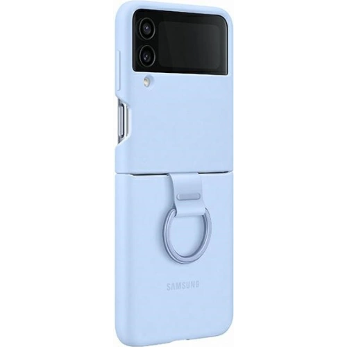 Kup Etui Samsung Galaxy Z Flip 4 EF-PF721TLEGWW kék/arkitkék Szilikon Fedelet Gyűrű - SMG743 - {ean13} - Sklep Home Screen