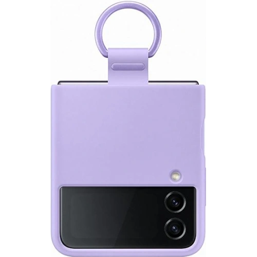Kup Etui Samsung Galaxy Z Flip 4 EF-PF721TVEGWW levandulový/lavender silikonový kryt s kroužkem - SMG746 - {ean13} - Sklep Home Screen