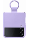 Etui Samsung Galaxy Z Flip 4 EF-PF721TVEGWW levendula/levendula Szilikon Borító Gyűrű