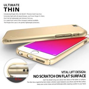 Kup Etui Ringke Slim Apple iPhone 6/6s Plus SF Negru - RGK957BLK - {ean13} - Sklep Home Screen
