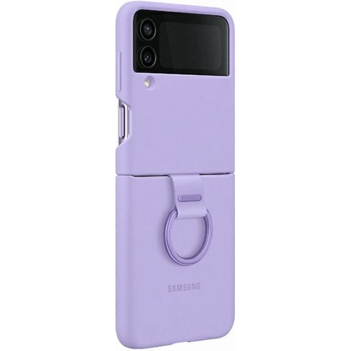 Kup Etui Samsung Galaxy Z Flip 4 EF-PF721TVEGWW lavandă/Silicone Cover Ring lavandă - SMG746 - {ean13} - Sklep Home Screen