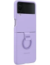 Kup Etui Samsung Galaxy Z Flip 4 EF-PF721TVEGWW levandulový/lavender silikonový kryt s kroužkem - SMG746 - {ean13} - Sklep Home Screen