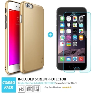 Kup Etui Ringke Slim Apple iPhone 6/6s Plus SF Negru - RGK957BLK - {ean13} - Sklep Home Screen
