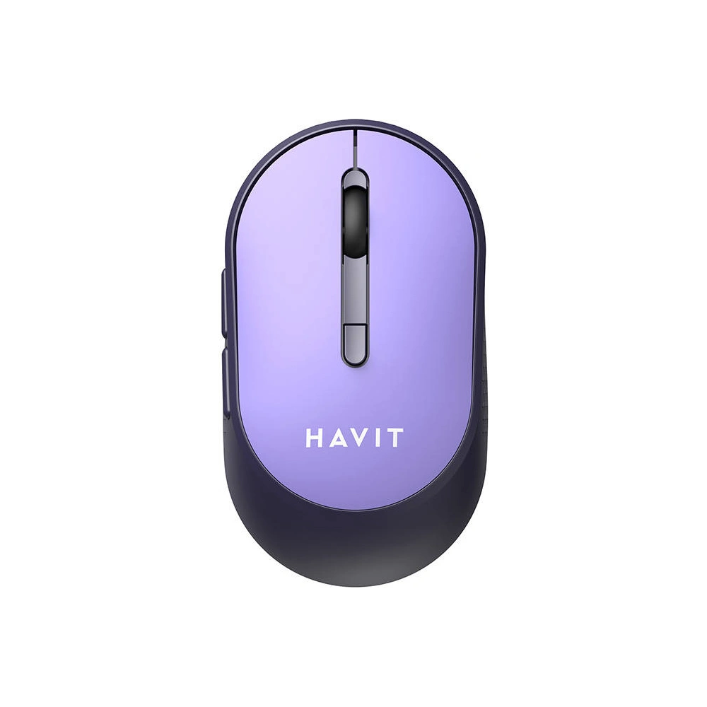 Bezprzewodowa mysz uniwersalna Havit MS78GT (fioletowa)