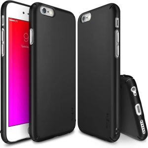 Kup Case Ringke Slim Apple iPhone 6/6s Plus SF Schwarz - RGK957BLK - {ean13} - Sklep Home Screen