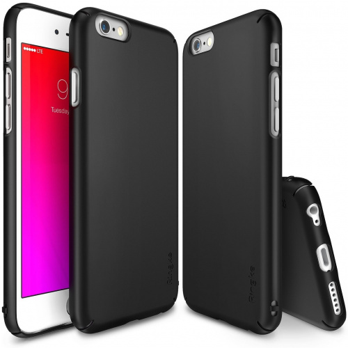 Kup Etui Ringke Slim Apple iPhone 6/6s Plus SF Black - 8809452170574 - RGK957BLK - Homescreen.pl