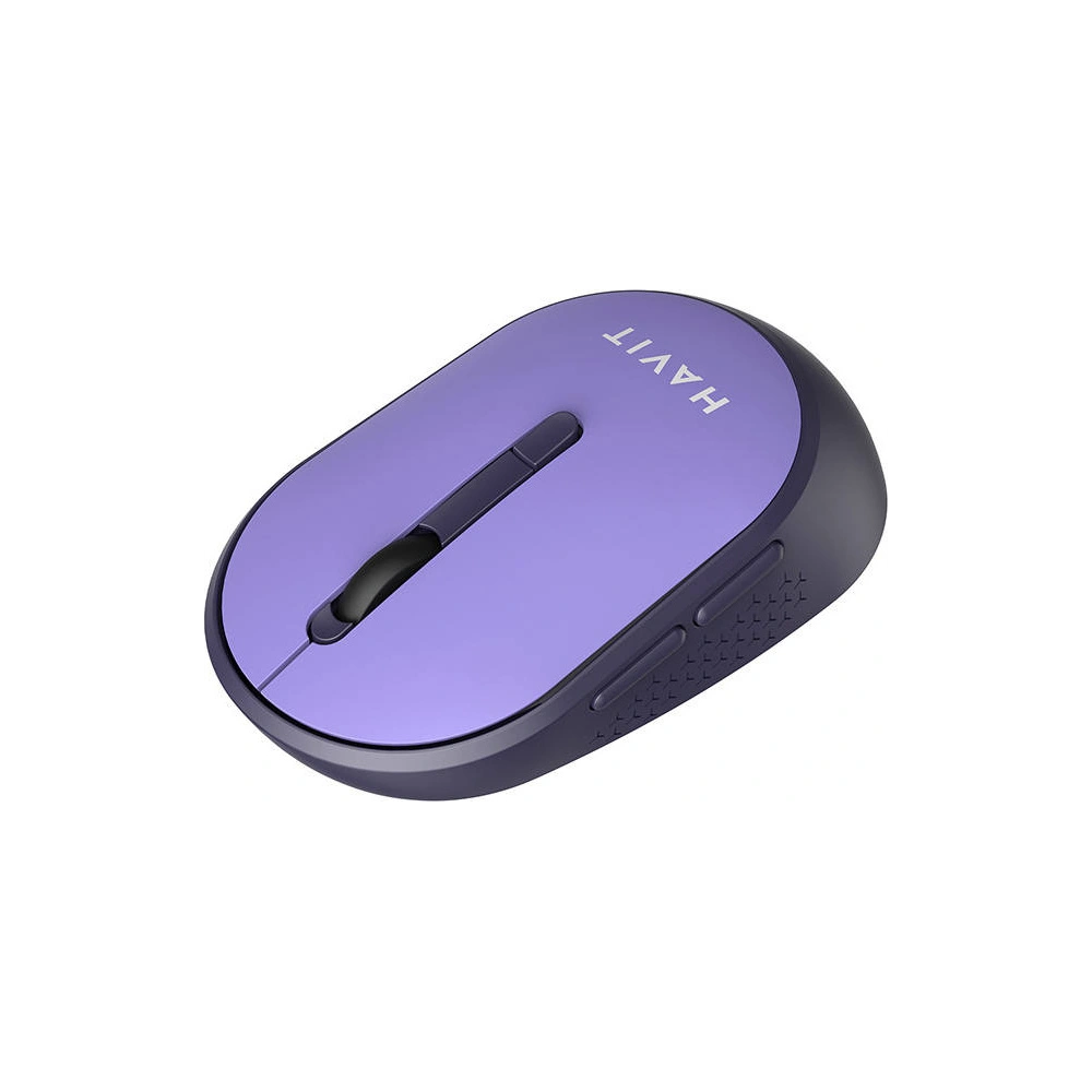 Bezprzewodowa mysz uniwersalna Havit MS78GT (fioletowa)