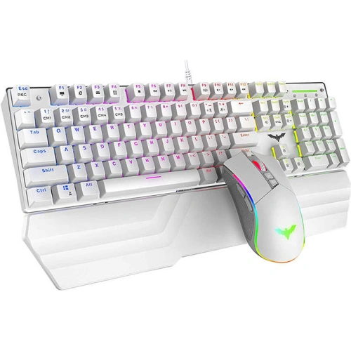 Buy Havit Gaming Set 2in1 KB389L Keyboard + Mouse (white) - HVT192 - {ean13} - Home Screen Store Europe