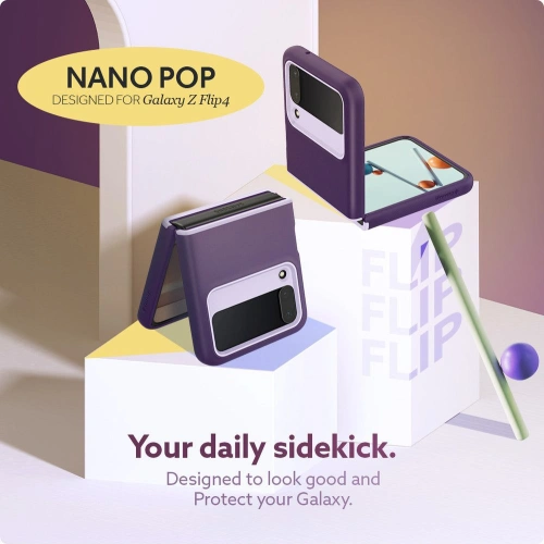 Kup Etui Caseology Nano Pop Samsung Galaxy Z Flip 4 Violet Deschis - CSL063 - {ean13} - Sklep Home Screen