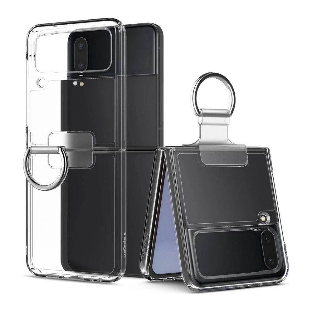 Etui Spigen Thin Fit Ring Samsung Galaxy Z Flip 4 Crystal Clear