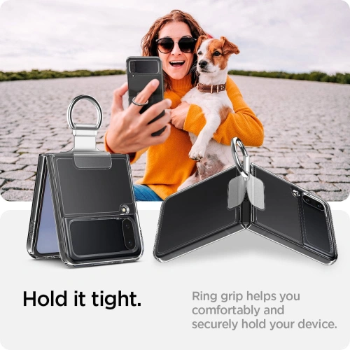 Buy Spigen Thin Fit Ring Samsung Galaxy Z Flip 4 Crystal Clear - SPN2316 - {ean13} - Home Screen Store Europe