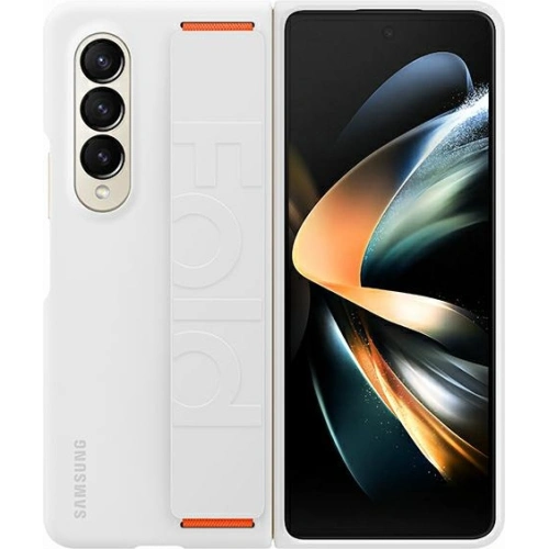 Kup Etui Samsung Galaxy Z Fold 4 EF-GF936TWEGWW bílý/white Silicone Grip Cover - SMG754 - {ean13} - Sklep Home Screen