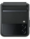 Etui Samsung Galaxy Z Flip 4 EF-VF721LBEGWW negru/black Flap Leather Cover