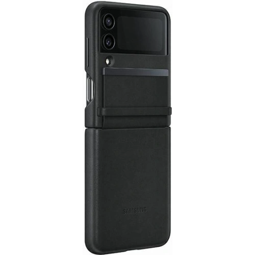 Buy Samsung Galaxy Z Flip 4 EF-VF721LBEGWW black Flap Leather Cover - SMG758 - {ean13} - Home Screen Store Europe