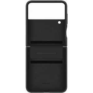 Kup Etui Samsung Galaxy Z Flip 4 EF-VF721LBEGWW fekete/black Flap Leather Cover - SMG758 - {ean13} - Sklep Home Screen