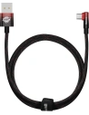 Baseus MVP 2 Elbow-shaped Fast Charging Data Cable USB to Type-C 100W 1m Black+Red