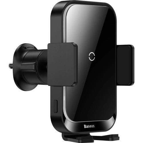 Kup Auto-Halterung mit induktiver Ladestation Baseus Halo 15W Air Vent schwarz - BSU3508 - {ean13} - Sklep Home Screen