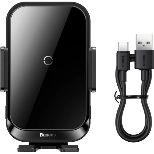 Buy Baseus Halo 15W Air Vent Car Mount Wireless Charger black - BSU3508 - {ean13} - Home Screen Store Europe