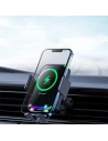 Kup Auto-Halterung mit induktiver Ladestation Baseus Halo 15W Air Vent schwarz - BSU3508 - {ean13} - Sklep Home Screen