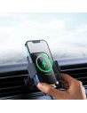 Kup Auto-Halterung mit induktiver Ladestation Baseus Halo 15W Air Vent schwarz - BSU3508 - {ean13} - Sklep Home Screen