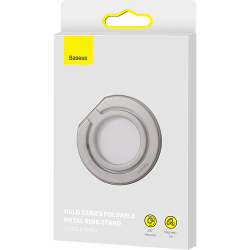 Kup Magnetischer Fingerring Baseus Halo silber - BSU3510 - {ean13} - Sklep Home Screen