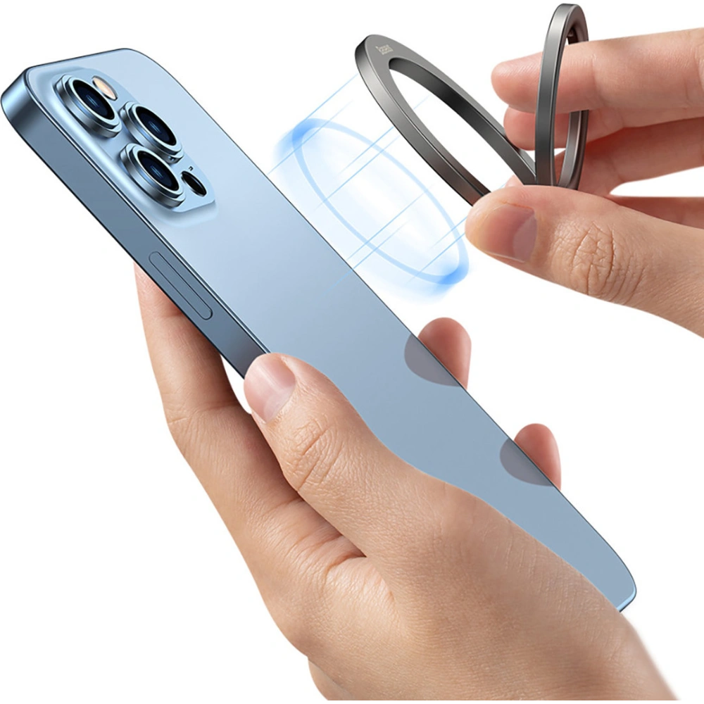 Magnetyczny uchwyt na palec Baseus Halo srebrny